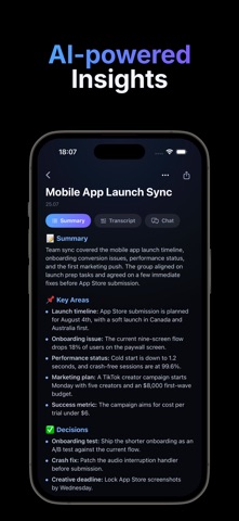 AI Note Taker: Metting Notes screenshot
