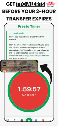 Presto Timer & TTC Transit screenshot
