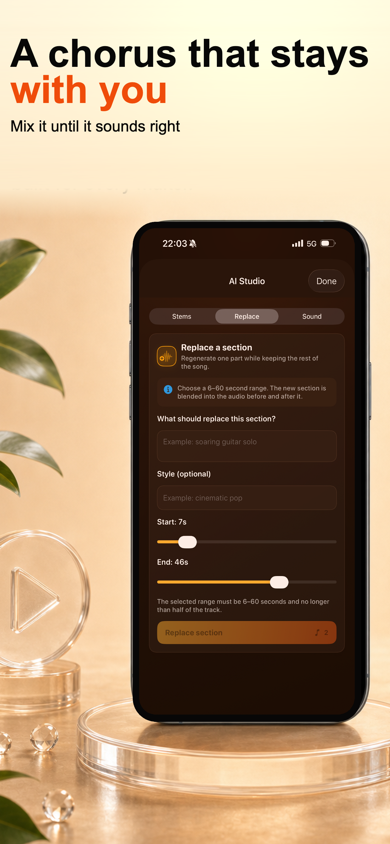 AI music&song maker:SensoSound screenshot 4