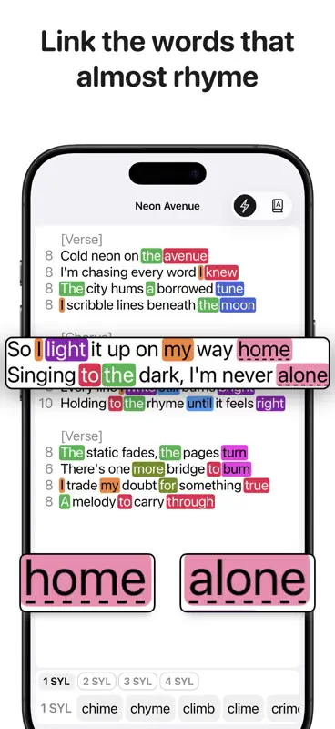 Lyrcs: Write Lyrics Poetry Rap screenshot 3 of 6