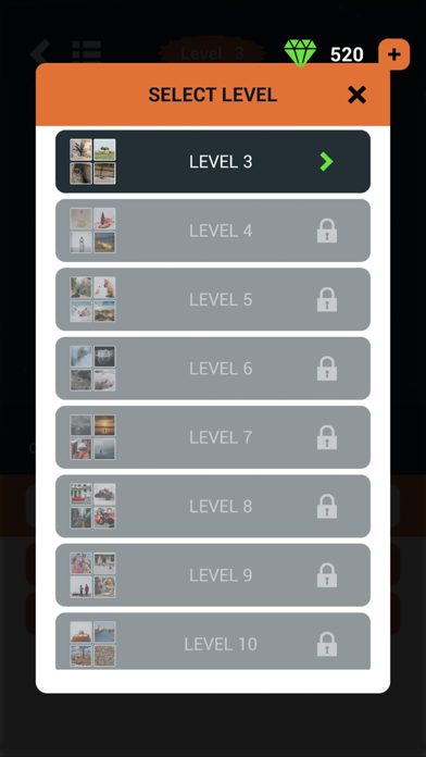 4 Pics 1 Word Puzzle Screenshot
