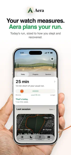 Aera: Sleep & Running Tracker screenshot 1