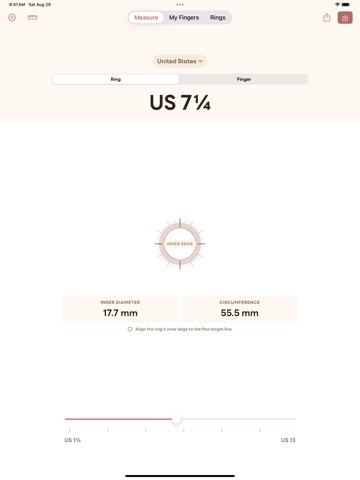 App screenshot