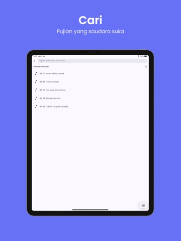Buku Ende HKBP ⁺ iPad screenshot