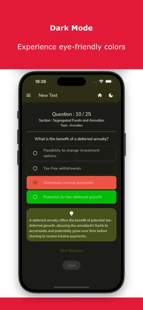 Life License Program Exam Test Screenshot 4