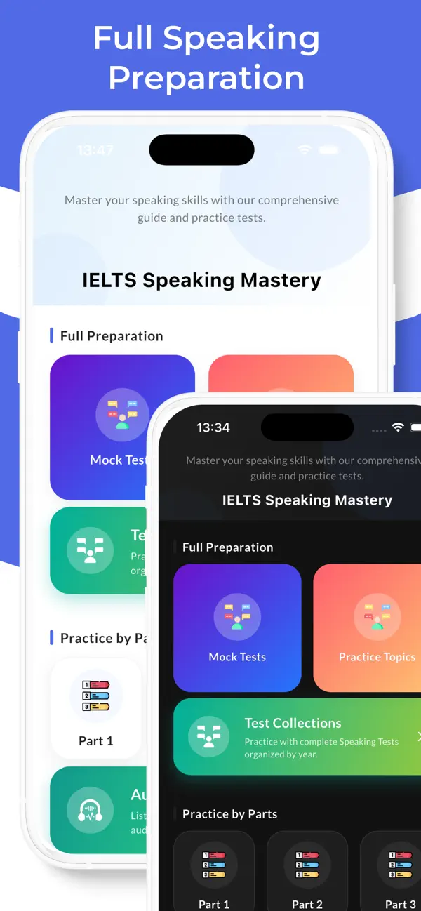 Screenshot #1 pour IELTS Speaking Mastery