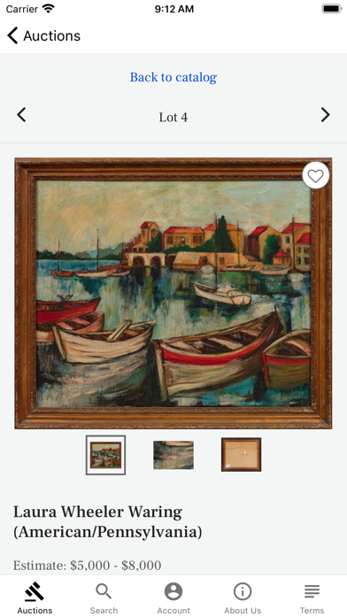 Neal Auction Screenshot