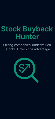 Stock Buyback Hunter Screenshot 4 of 4