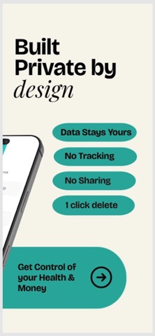 Claryo: Health & Wealth Data screenshot