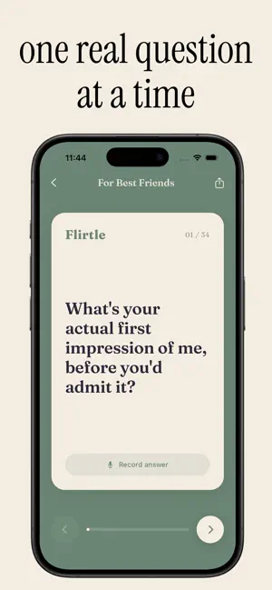 Flirtle: Deep Questions screenshot 3