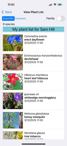 Northeast Mexico Wildflowers iPhone screenshot