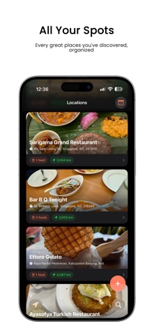 Map My Food iPhone screenshot 3
