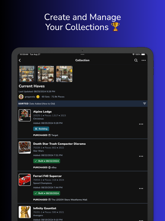 brickd iPad screenshot 3 - Social Networking app