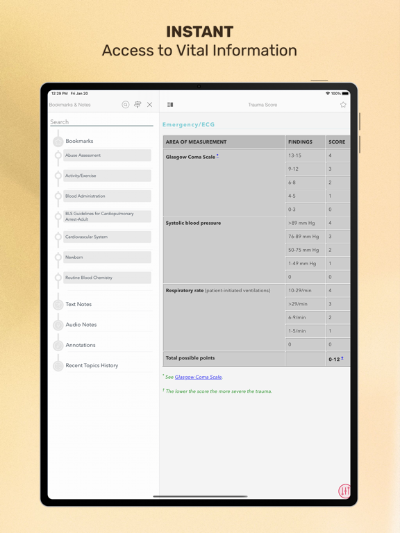 Mosbys PDQ for RN iPad screenshot 7 - Medical app