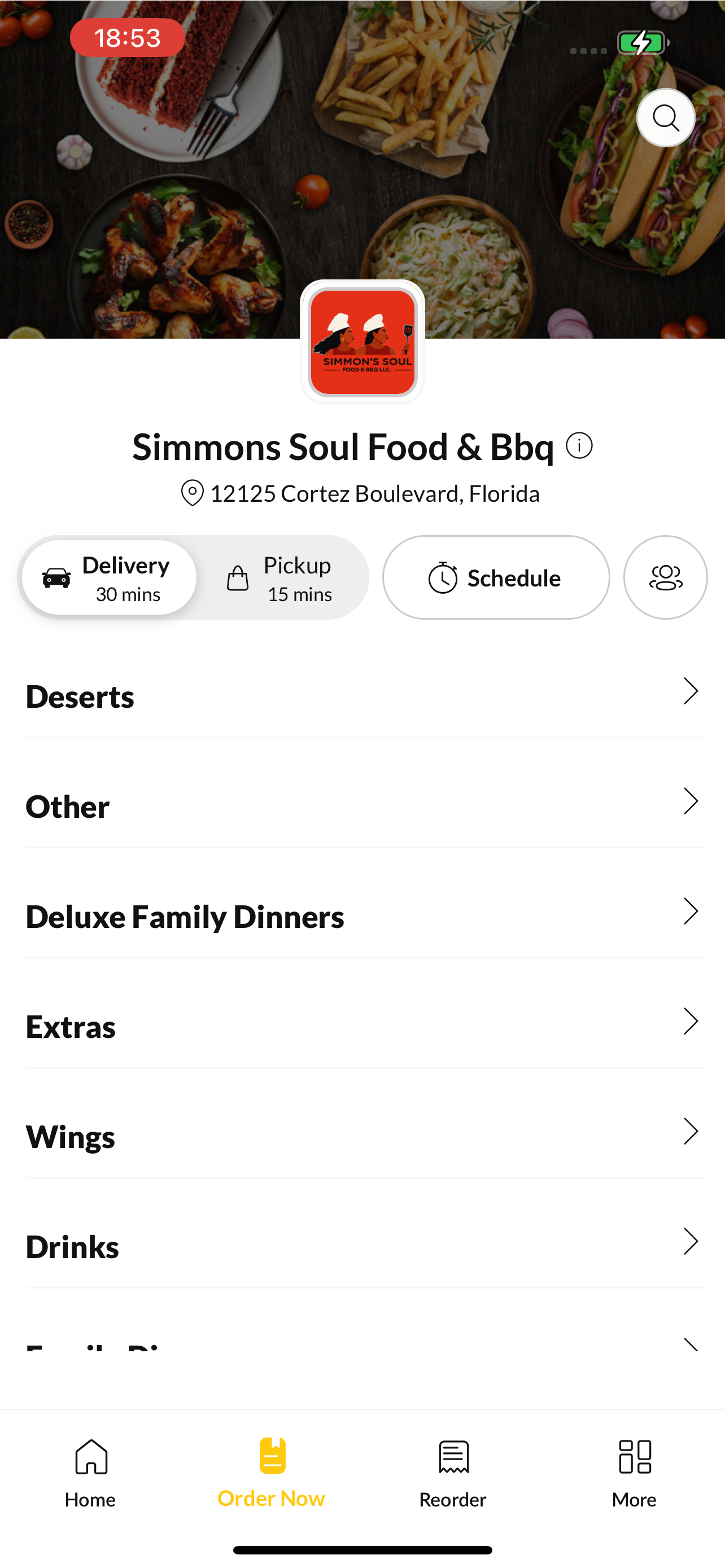 Simmons Soul Food & Bbq screenshot 2