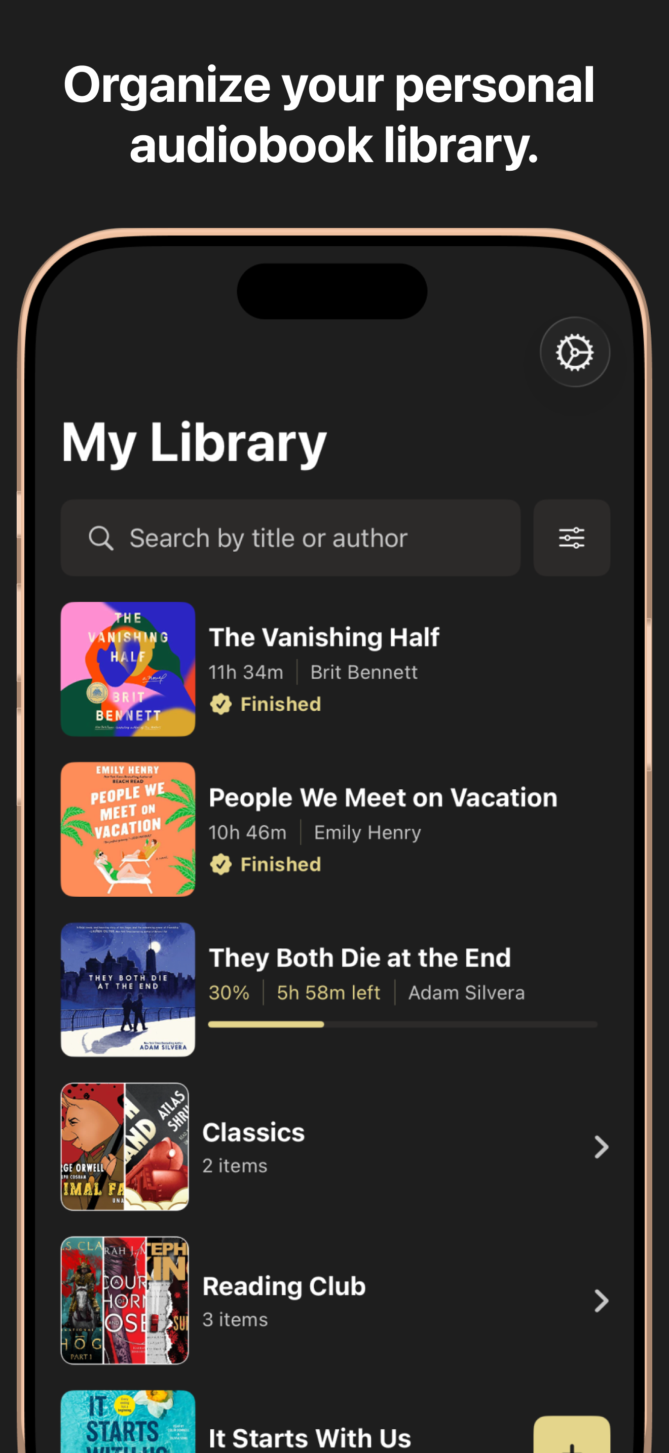 Novelwave: An Audiobook Player