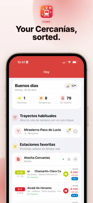 Cercanias: Live Trains screenshot 1