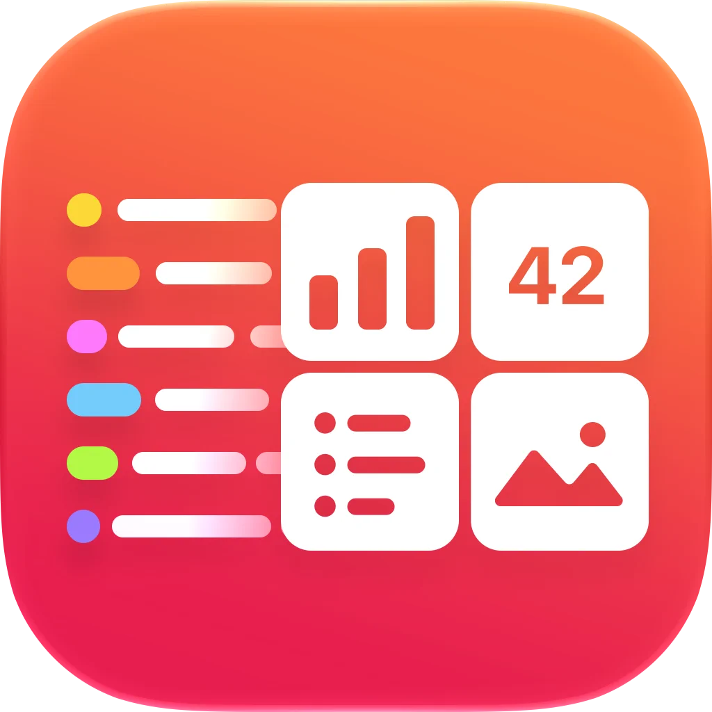 Dashlet: Custom Data Widgets