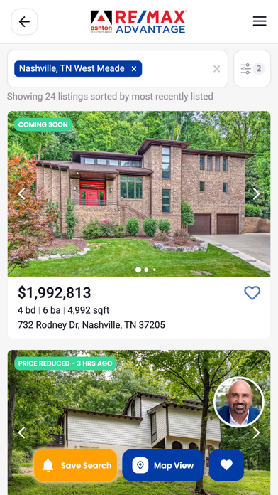 Nashville Area Homes Search Screenshot 2 - AppWisp.com Nashville Area Homes Search Screenshot 2 - AppWisp.com