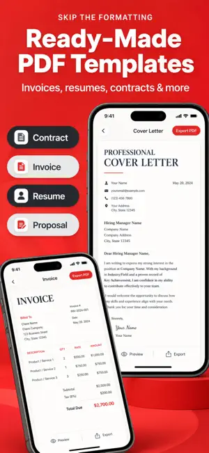 toPDF: Invoices & PDF Maker screenshot 2