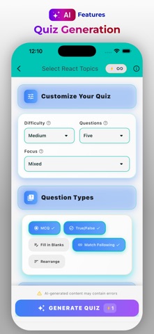 Full Stack Web Develop Quiz Screenshot 3 of 8