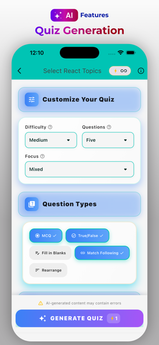 Full Stack Web Develop Quiz Screenshot 3 of 8