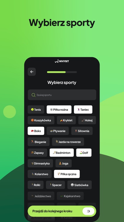 WhySit: Trenuj z innymi