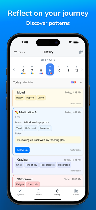Taper: Medication Tapering App Screenshot 6 of 7