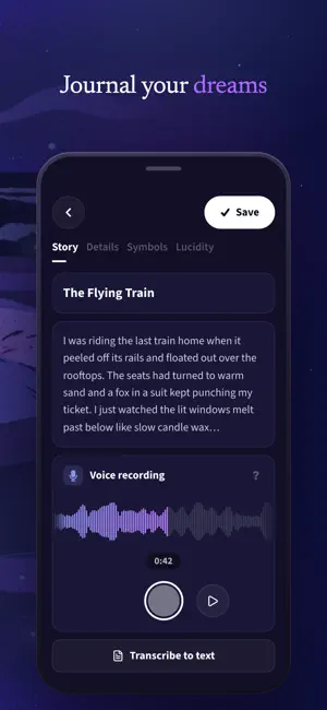 Oniri: Dream Journal, Meanings screenshot 2