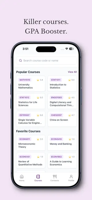 RateCUHK screenshot 3