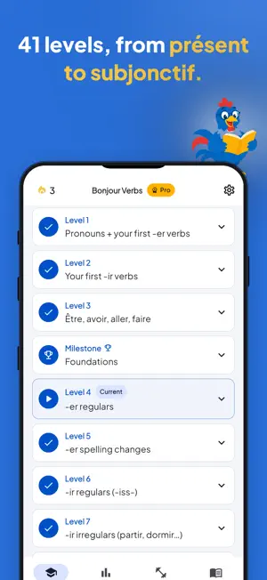 Bonjour Verbs: Learn French screenshot 2