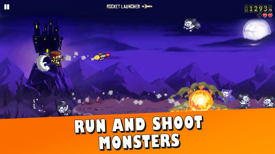 #4. Monster Dash (iOS) Bởi: Halfbrick Studios