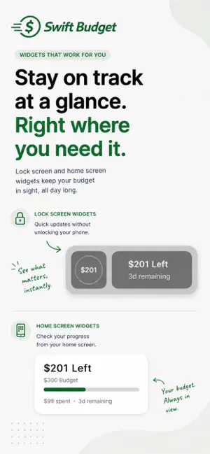 Swift Budget - Weekly Spending screenshot 4