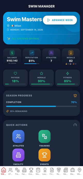 Swim Manager Pro Screenshot 1 of 3