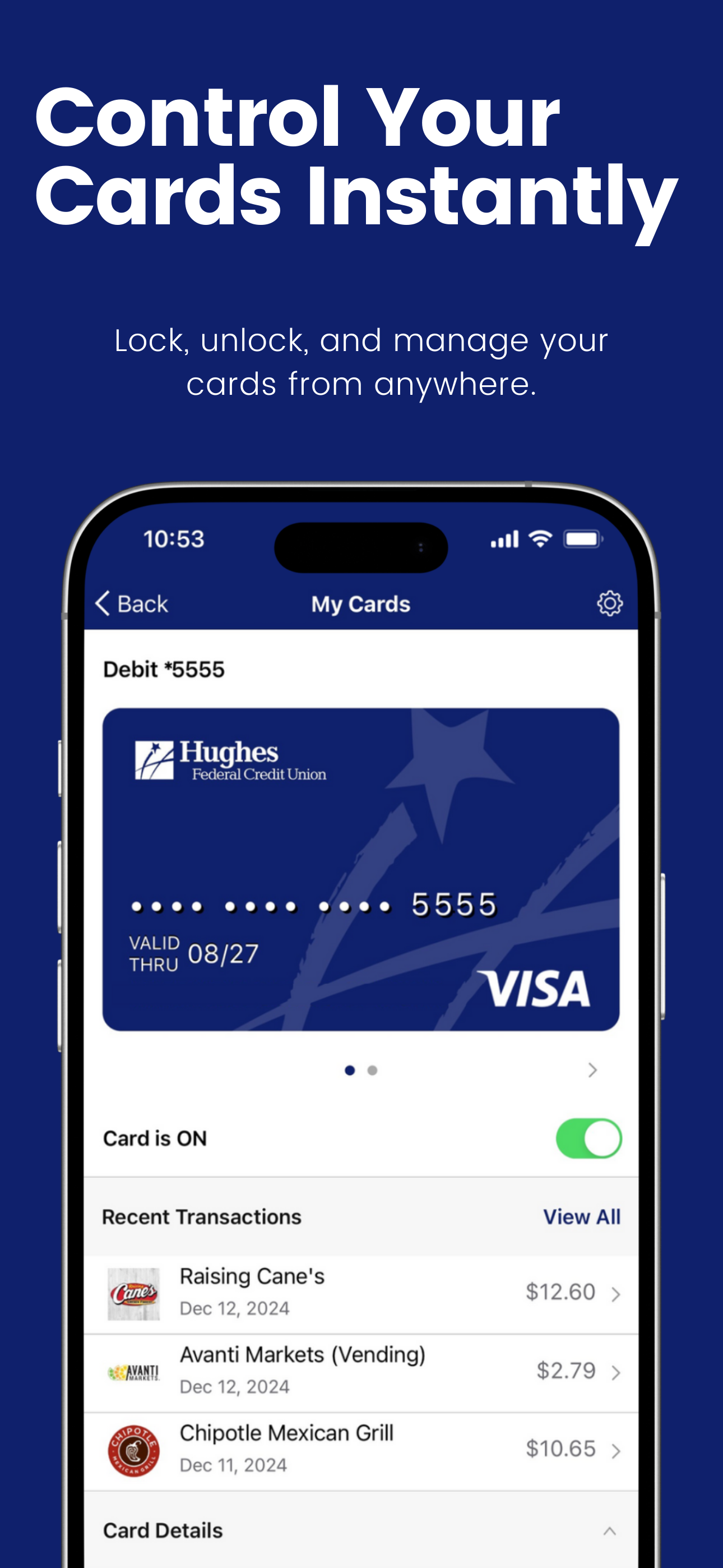 Hughes FCU Digital Banking