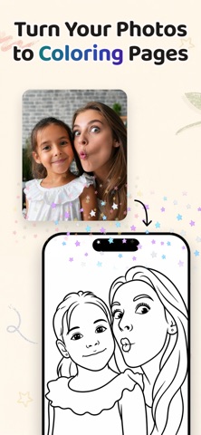 Coloring Pages by Linify iPhone screenshot