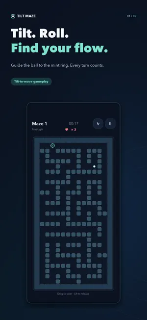Tilt Maze: Roll the Ball screenshot 1