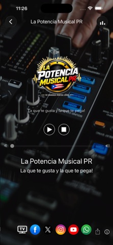 La Potencia Musical PR iPhone screenshot