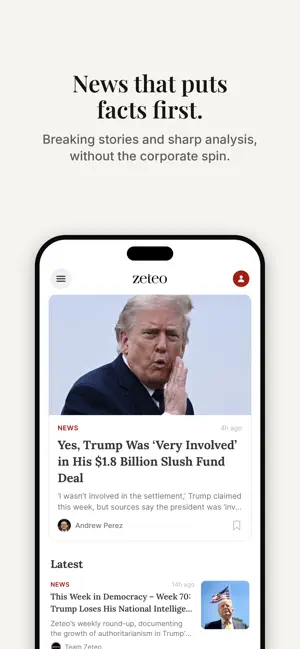 Zeteo News screenshot 1