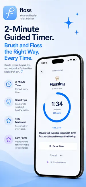 Floss: Oral Health Tracker screenshot 3