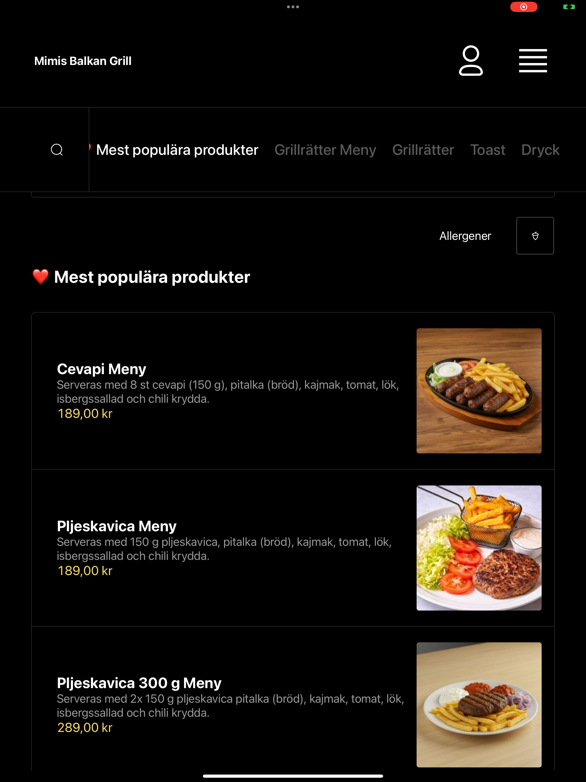 Mimis Balkan Grill screenshot 13