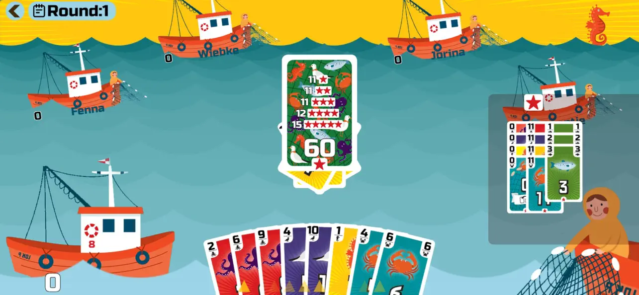 #3. Fishing - by Friedemann Friese (iOS) Által: BrettspielWelt