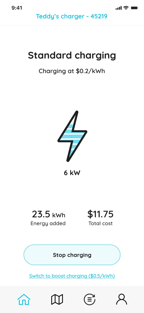 Screenshot #2 pour Cosmic Charging Mobile