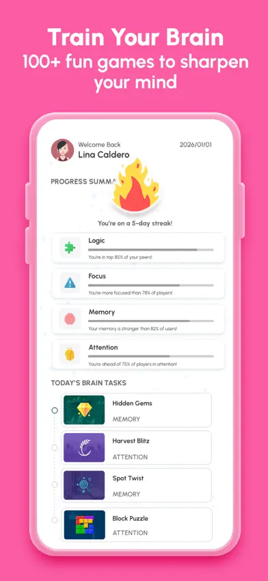 IQ Brain Training screenshot 2