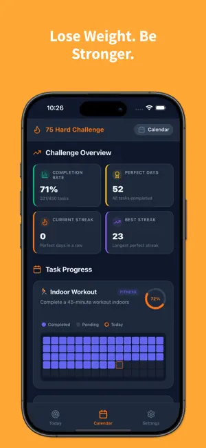 75 Hard Challenge - Tracker screenshot 2