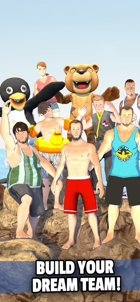Flip Diving - Diverse Character Roster