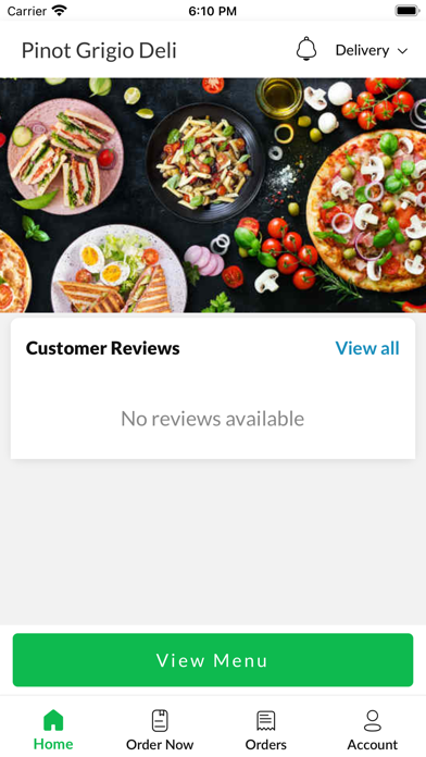 Pinot Grigio Deli Screenshot