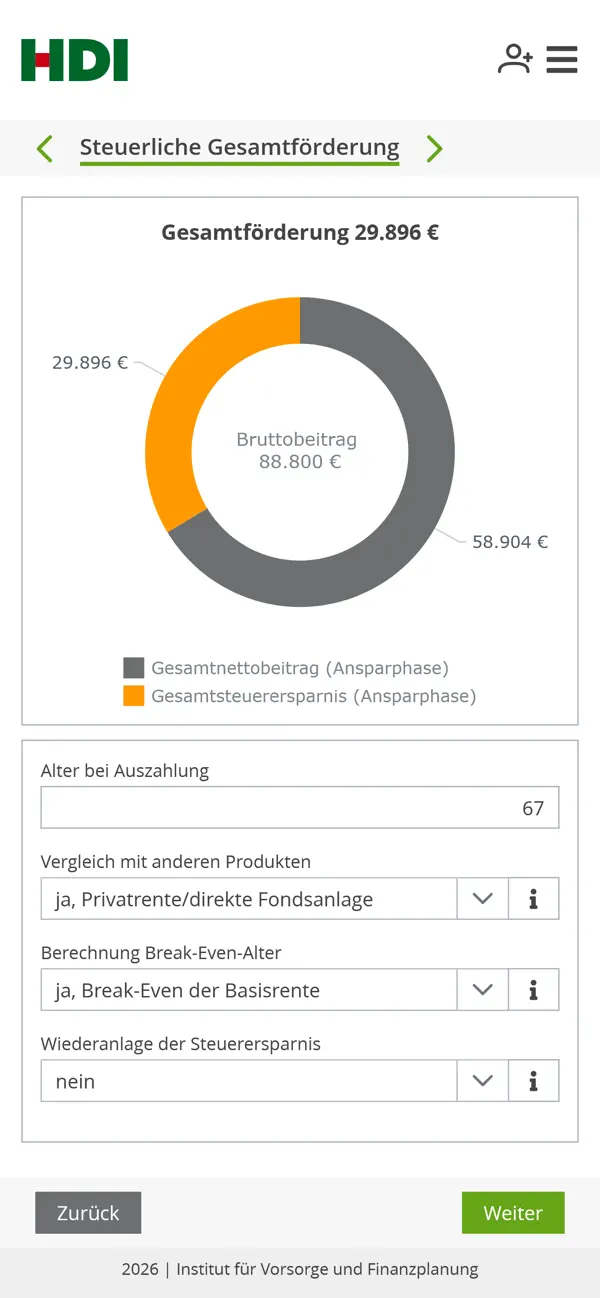 Screenshot #3 pour HDI VorsorgeNow