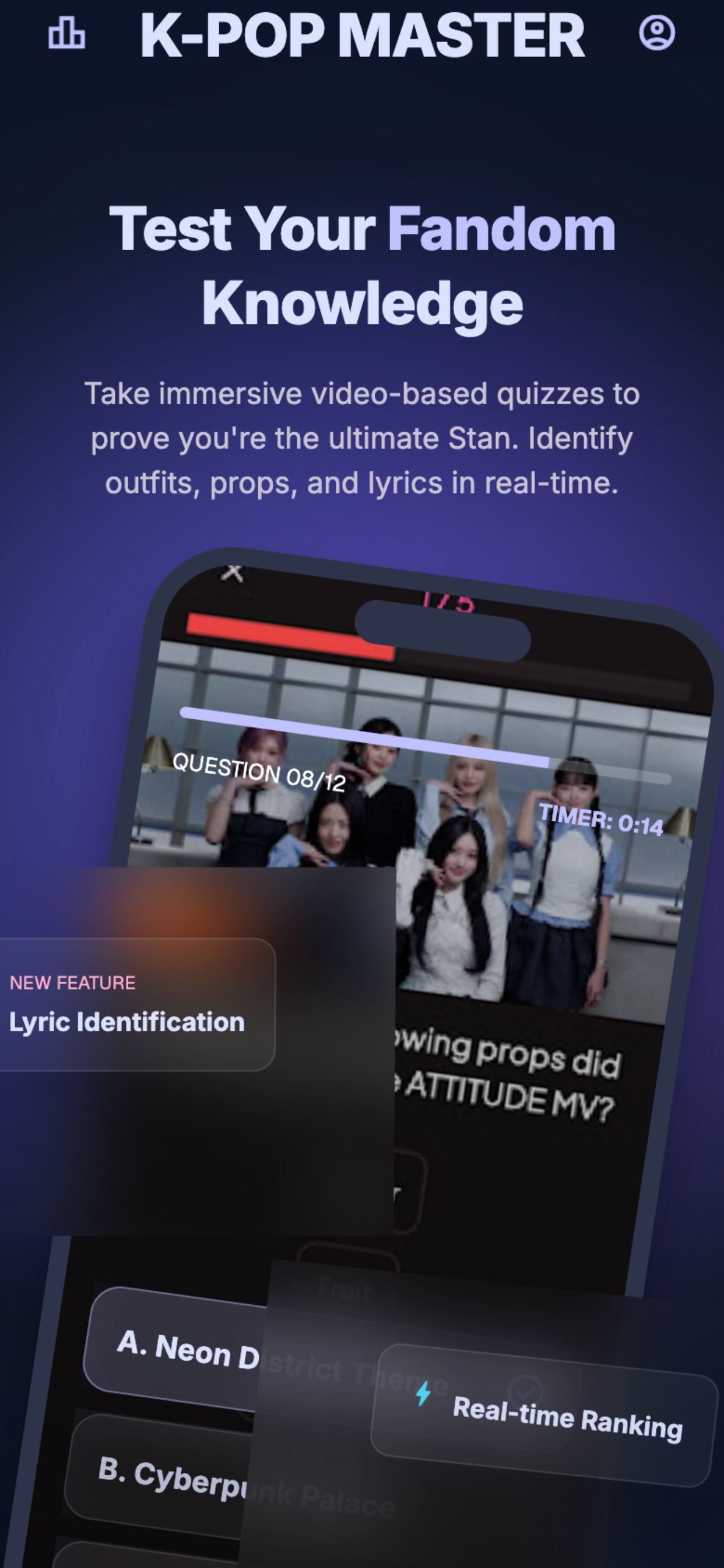 FandomQ : K-Pop Video Quiz screenshot 4