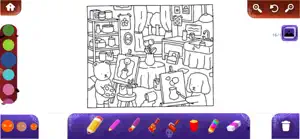 Bobbie Goods Art Coloring Book screenshot 1